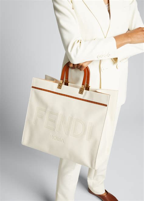 fendi sunshine medium price|Fendi large sunshine tote bag.